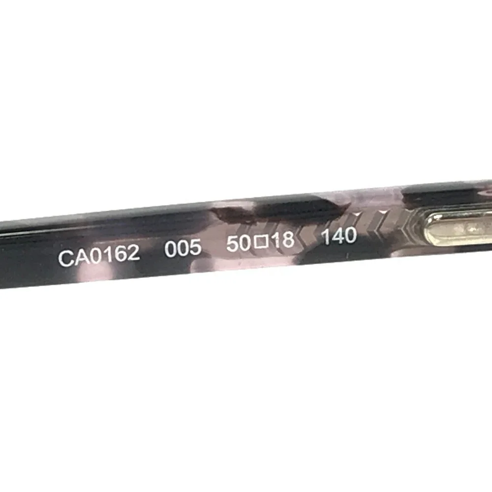 Candies CA0162 005 Eyeglasses Frames Black Purple Round Cat Eye 50-18-140